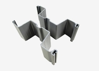 Palplanche en plastique de PVC d'UPVC pour la construction civile Grey Color de digues