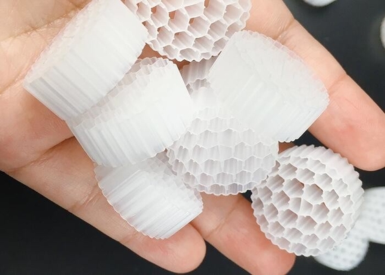 acheter Pe38 25*4mm HDPE Mbbr bio média filtrant Safty lit mobile grande surface online manufacture