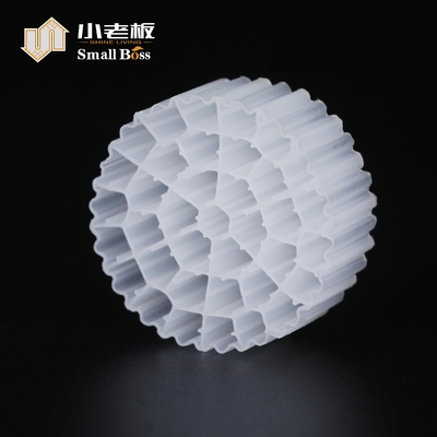 acheter Matériau PE37 HDPE plastique blanc Mbbr Biofiltreur pour le traitement des eaux usées online manufacture