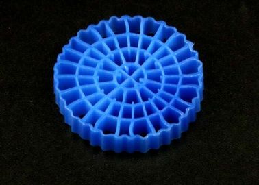 acheter Poisson d'étang d'aquarium couleur bleue MBBR porteuse flottante grande surface >1200M2/M3 technologie SBR 25*4mm média online manufacture