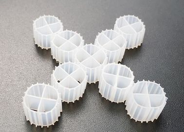 acheter Traitement des eaux usées Lit de déménagement Filtre de médias Biopipe Consommation d'énergie plus faible Fab médias k1 11*7mm couleur blanche online manufacture