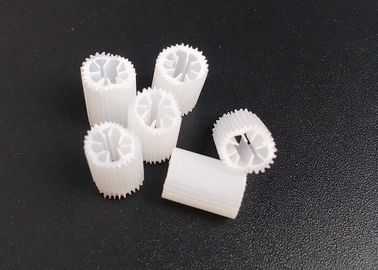 acheter Virgin MBBR Bio Media Taille lourde 5*10 mm Vierge blanche matériau HIPS en plastique Biocelle online manufacture