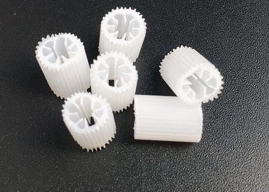 acheter MBBR Biomédia Taille lourde 5*10 mm Blanc Vierge Matériau HIPS Biocelle plastique Pour le traitement online manufacture