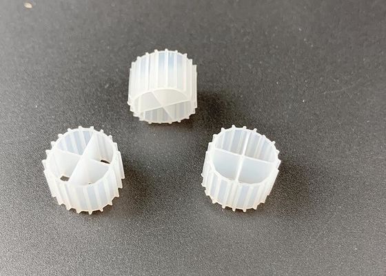 acheter 11*7mm MBBR Bio Filter Media K1 avec couleur blanche et matériau vierge HDPE online manufacture