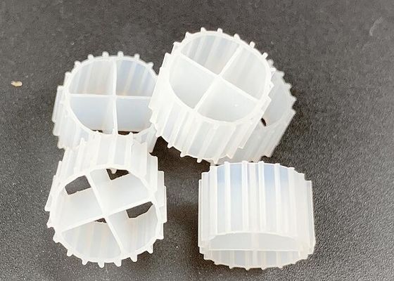acheter 900m2/M3 Biomédias Biotube MBBR traitement de l'eau HDPE blanc online manufacture