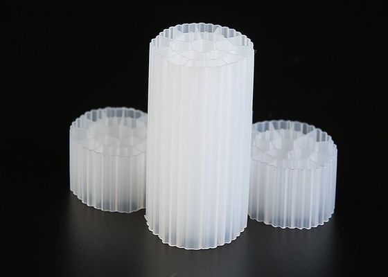 acheter Matériau vierge HDPE MBBR Filtre en plastique de couleur blanche pour le traitement des eaux usées online manufacture