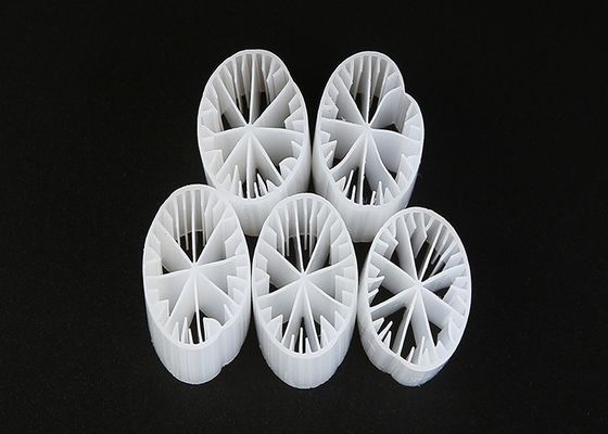 acheter Réacteur à biofilm en milieu de filtre en plastique blanc hydrophile online manufacture