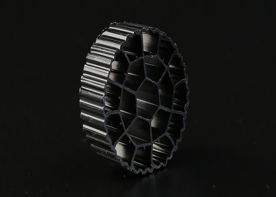 acheter Couleur noire plastique MBBR Kaldnes K1 MBBR Biomédias Matériau HDPE 25 mm X 12 mm Taille online manufacture