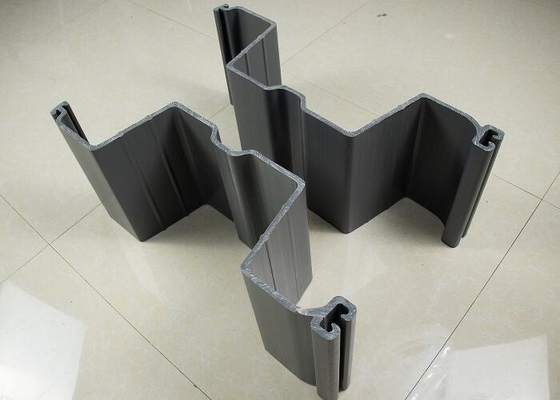 acheter Vinyle PVC extrusion de feuille de plastique en pile en forme de U Couleur grise online manufacture