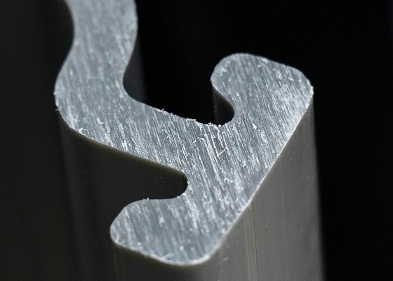 acheter Pile de feuille de vinyle gris en PVC d'épaisseur de 10 mm de type U avec extrusion online manufacture
