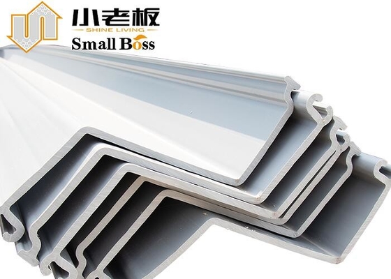 acheter Pile de feuille de vinyle en PVC de couleur grise Protection contre les inondations personnalisée Extrusion type Z online manufacture
