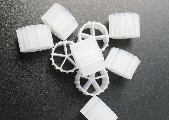 MBBR Filtre plastique à choc par balle BOD / COD et élimination de l'azote
