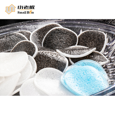 Petit patron 30*1.1mm S Forme MBBR Filtre Aquaculture Biochips Processus d'extrusion