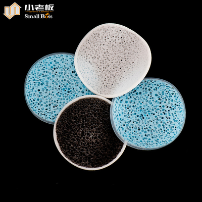 Blanc bleu Noir Couleur Conception S Forme Petit Chef Biochip Mbbr Porteur Pour Projet d'Aquaculture