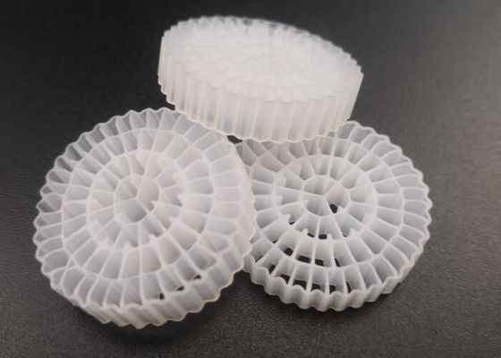 FDA 25*5mm K3 Kaldnes Media Mbbr Municipal Traitement de l'eau Porteur flottant