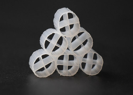 Biomédias Hdpe blanc Mbbr traitement de l'eau Haute efficacité