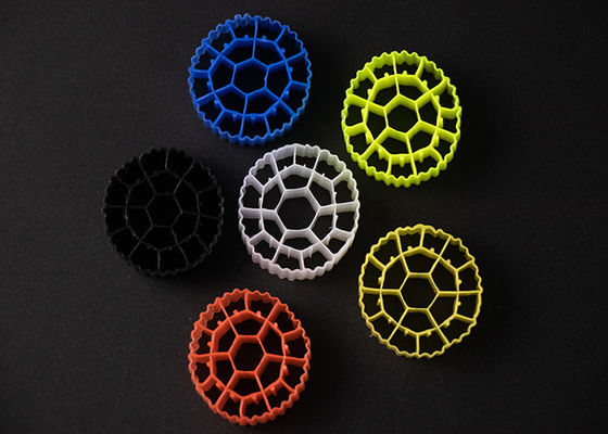 PE05 K3 Activité flottant Mbbr Porteur Blanc Couleur Hdpe