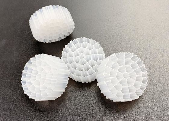 IFAS FDA Safty HDPE de couleur blanche MBBR Filtre à cellules biochimiques