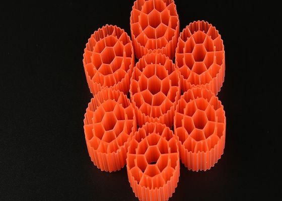 Matériau HDPE K1 Filtre 25*10 mm Taille et couleur blanche Pour le traitement des eaux usées