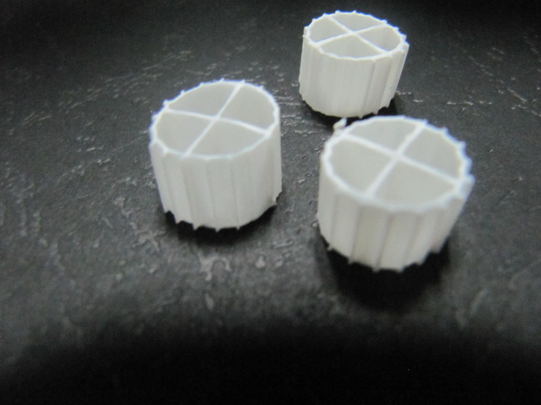 MBBR Bio Media K1 activé avec couleur blanche et matériau HDPE vierge