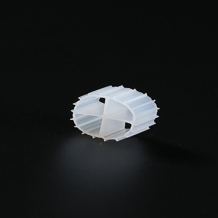 Traitement des eaux usées Blanc MBBR Biomédias Lit mobile Filtre aquarium