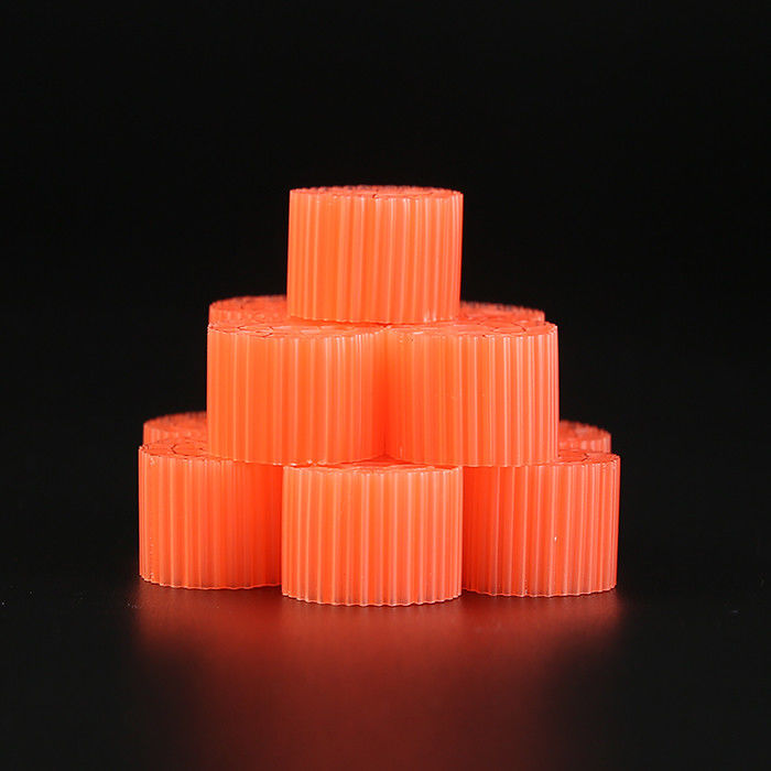 MBBR Biofilter Media Filtre plastique 0,96 - 0,98 g/cm3 Densité et couleur blanche