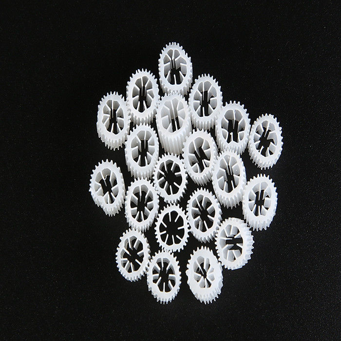 7 trous Filtre flottant médias HIPS Matériau Biocelle en plastique pour les eaux usées industrielles