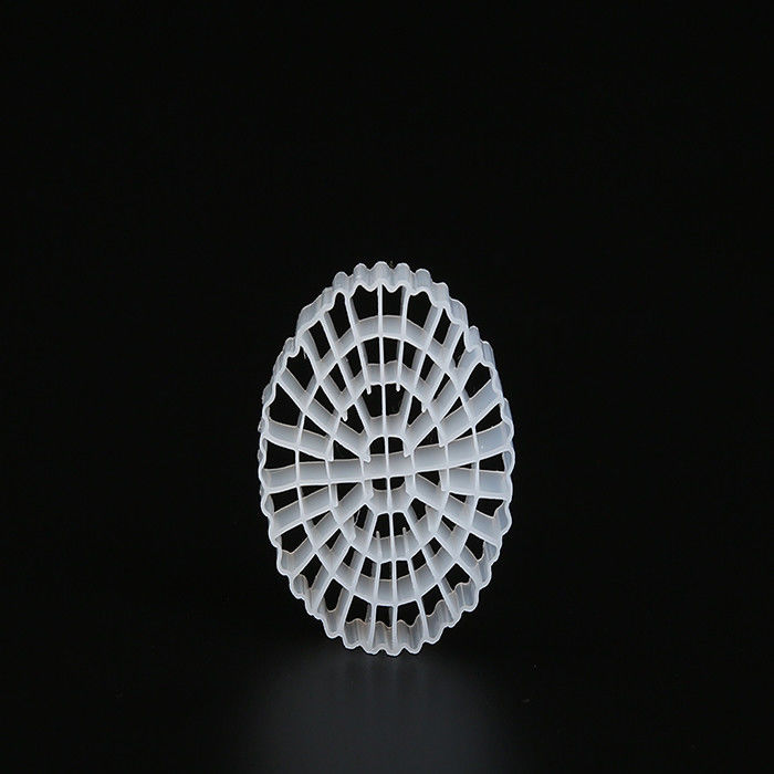 Matériau vierge HDPE K5 MBBR Filtre à bonne surface et couleur blanche
