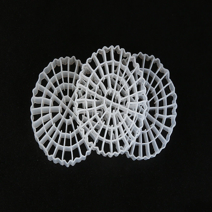 Traitement des eaux usées Filtre plastique MBBR Biomover HDPE grande surface de 1200 m2/m3