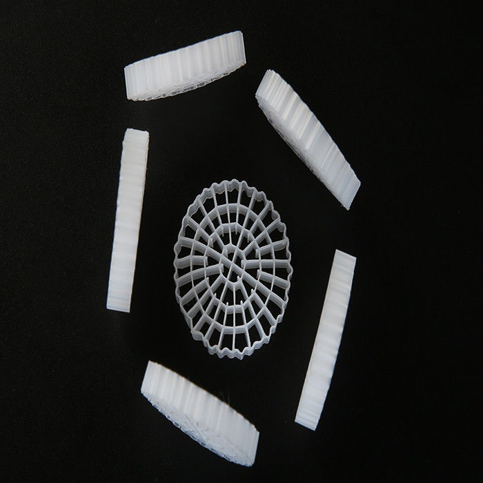 Super décarburation MBBR traitement de l'eau Filtre flottant 25 mm x 4 mm