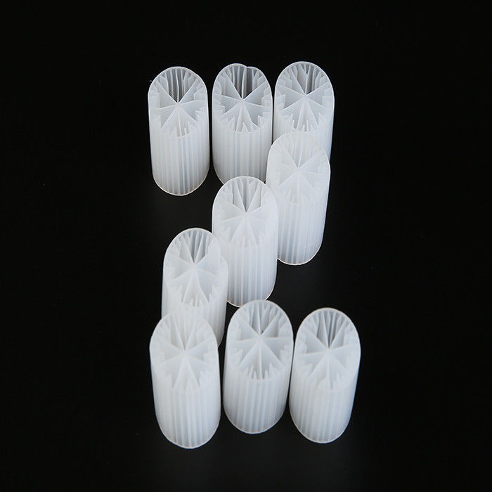 15 mm x 15 mm MBBR K1 Filtre de médias vierges HDPE avec une bonne surface