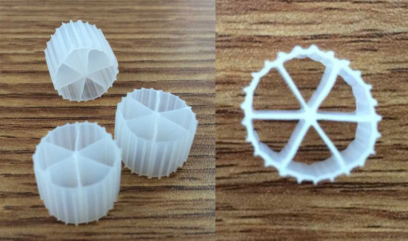 Longue durée de vie MBBR traitement de l'eau K1 Filtre avec matériau vierge HDPE pour RAS