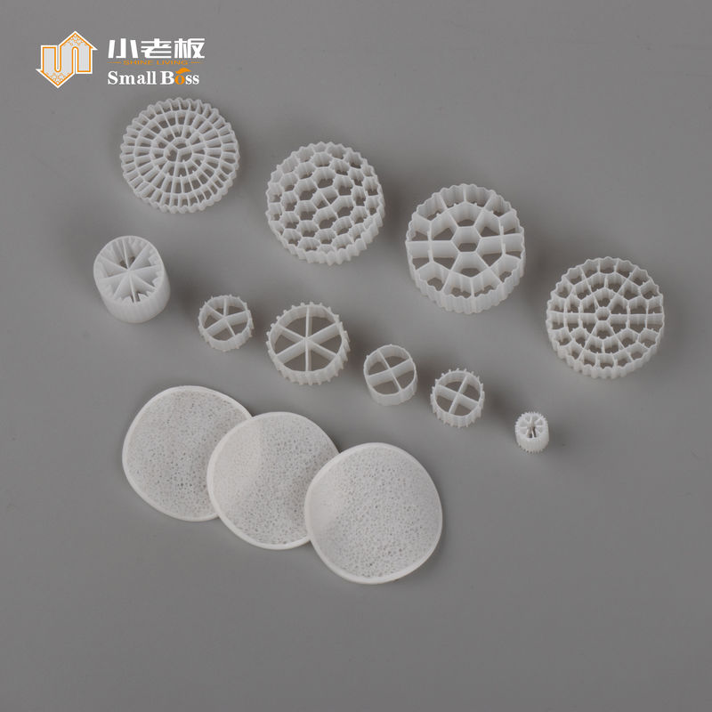 Installation de traitement des eaux usées Mbbr Bio boules Filtre médias Mbbr Plastique porte-eau Mbbr