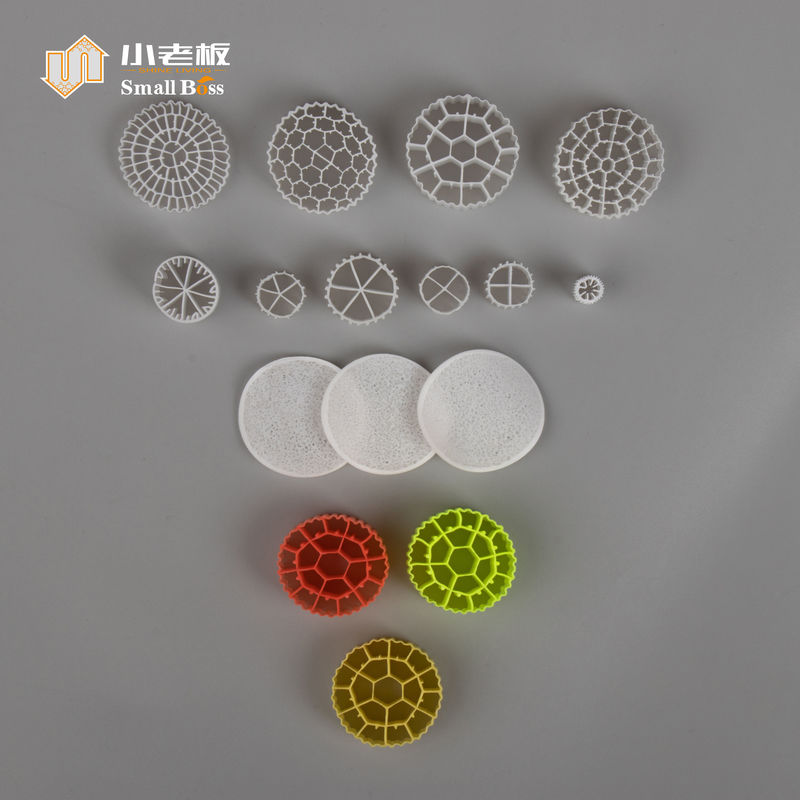 K3 n'importe quelle couleur Mbbr Bio Filter Media Carrier pour élimination des eaux usées urbaines