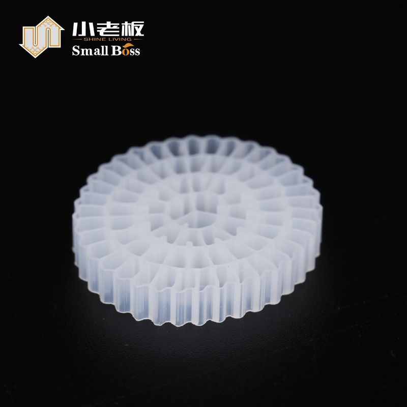 MBBR Biomédias Porteurs mbbr Biofiltre K1K3K5 PE vierge Biofilm réacteur pour usine de traitement des eaux usées RAS aquaculture
