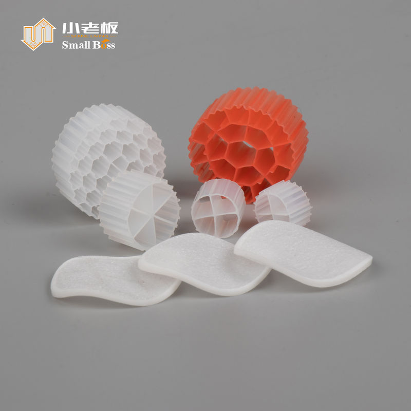 PE38 Filtreur en plastique professionnel Matériau HDPE Biomédias aquariums