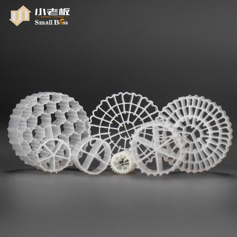 PE75 Biocell Filter Media pour le processus de nitrification avec une grande surface et une formation rapide de biofilm