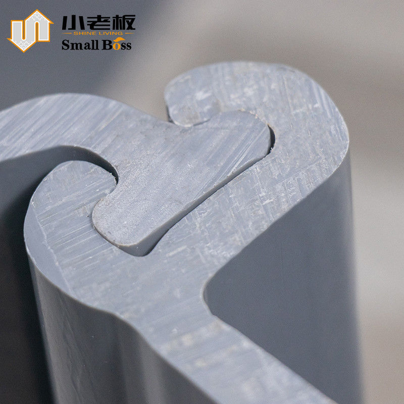 SZ457 Piles en tôle de PVC d'épaisseur de 11 mm pour murs de soutènement solides et durables