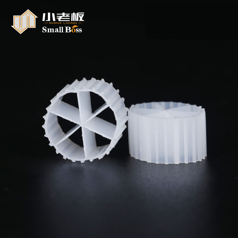 Filtre à haute activité biologique MBBR Filtre à haute activité médiatique K1 Filtre à haute activité médiatique pour l'aquarium des étangs de koi