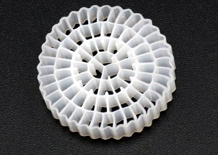 Biofilm de croissance rapide K1 Microfiltre médias 25*10mm N'importe quelle couleur HDPE Kaldnes