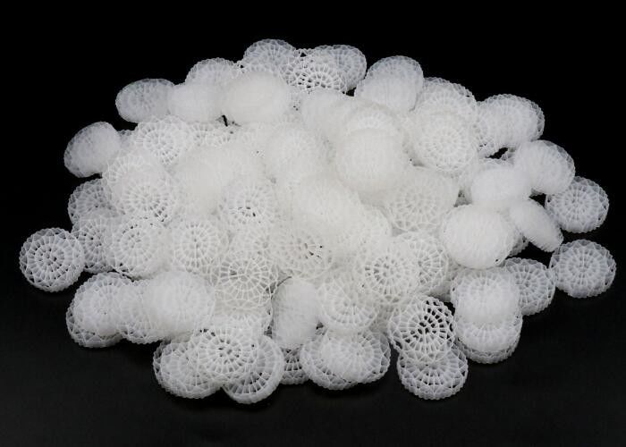 Traitement industriel de l'eau Biocelle Filtre de médias MBBR à base terrestre Porteur flottant