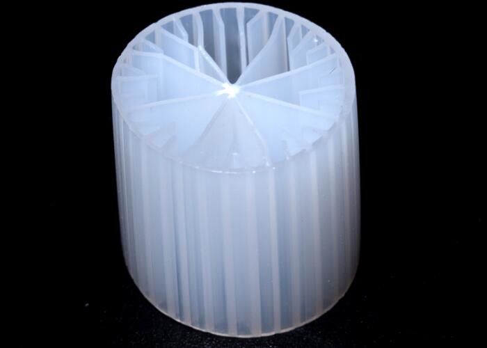 Plastique aérobique Mbbr K3 Biomédias Hdpe Matériau de base FDA Test de sécurité ISO Médias flottants