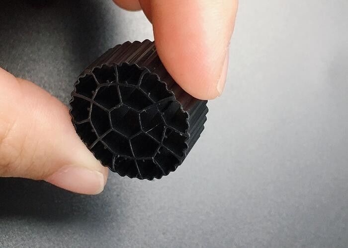 Pond Bio Filtre médias MBBR traitement de l'eau Filtration biologique Hdpe 25*12mm