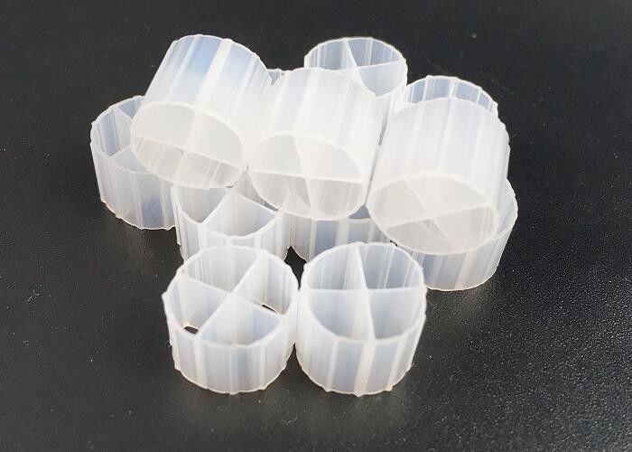 MBBR Biomédia K1 Micro-Média de haute efficacité 12 mm x 9 mm Couleur blanche