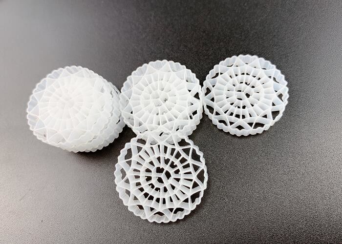 Kaldnes K5 HDPE 1600 m2/m3 Biopipe à grande surface MBBR Filtre flottant