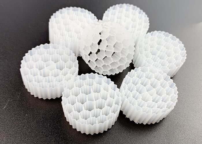 Biopipe MBBR Médias de réutilisation de l'eau Ifas Technologie Biocelle MBBR Filtre médias