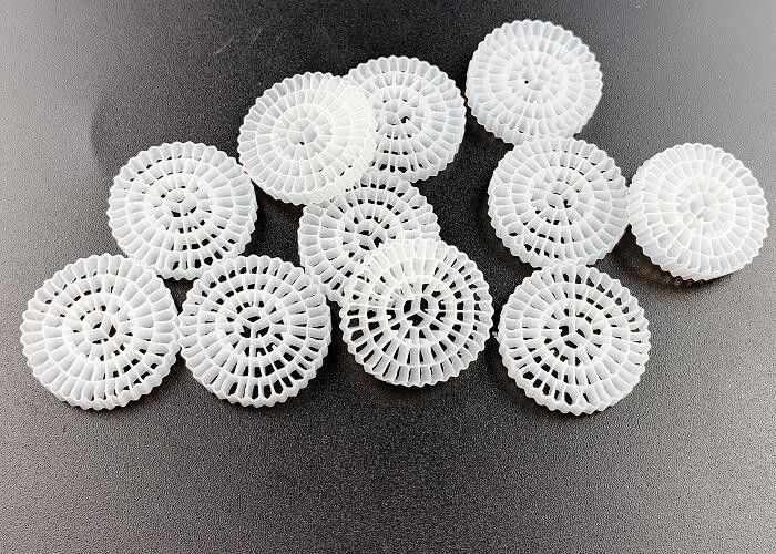 Produits alimentaires sûrs Hdpe FDA Matériau flottant MBBR Media Bio Balls Filtreur