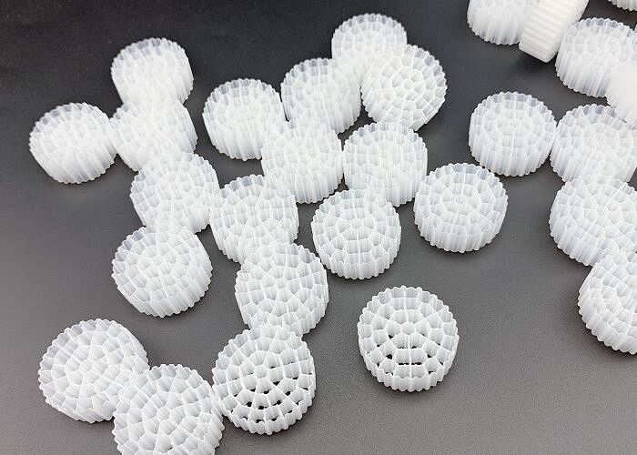 MBBR Bioball traitement des eaux usées Filtre plastique 25*10MM