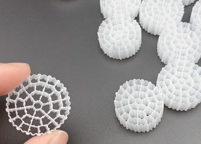 MBBR Bioball traitement des eaux usées Filtre plastique 25*10MM