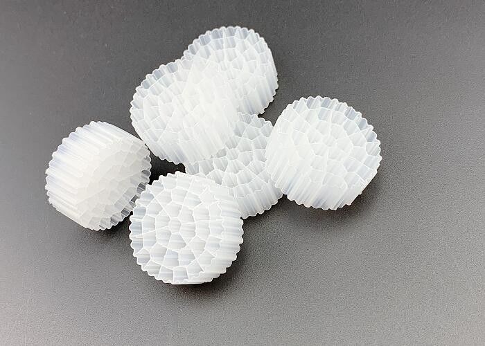 Traitement de l'eau Grande surface MBBR Biocell Filter Media 25*10MM